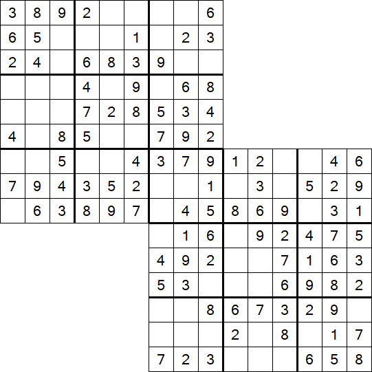 Twodoku - Easy