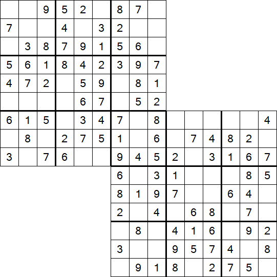 Twodoku - Easy