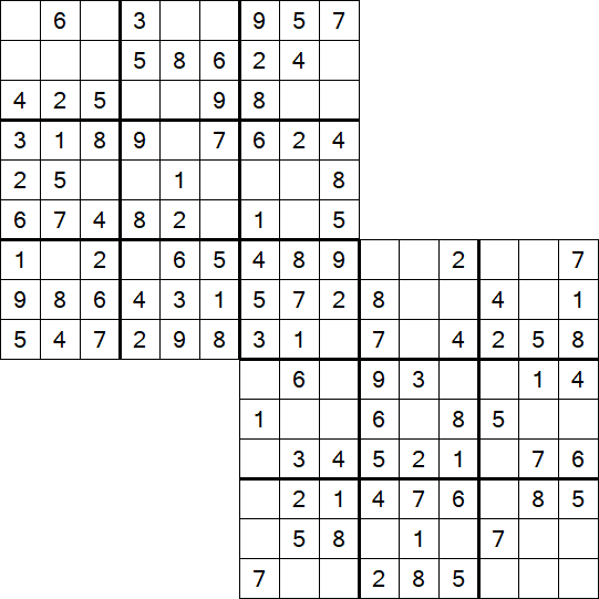 Twodoku - Easy