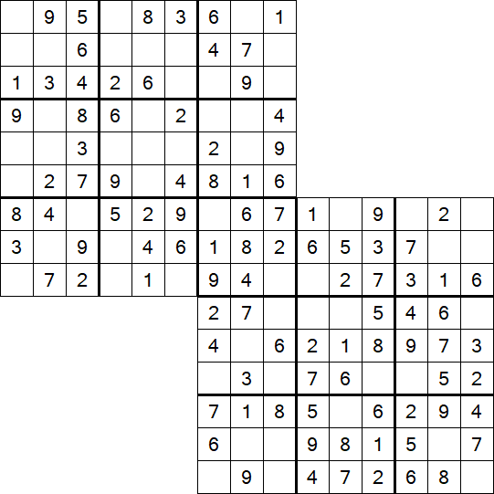Twodoku - Easy