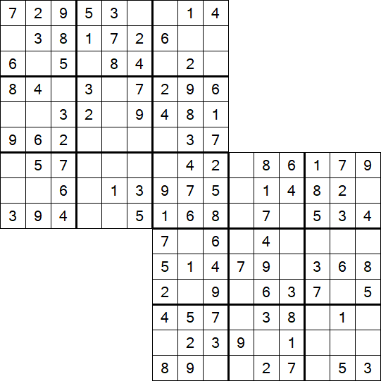 Twodoku - Easy