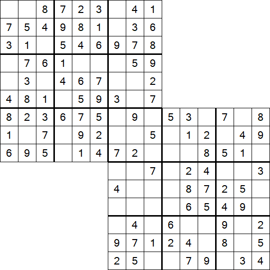 Twodoku - Easy