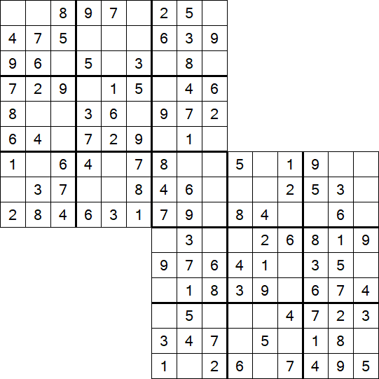 Twodoku - Easy
