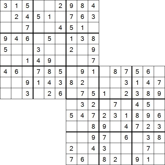 Twodoku - Easy