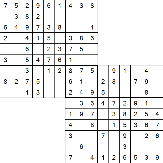 Twodoku - Easy