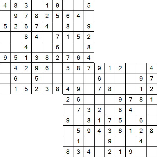 Twodoku - Easy