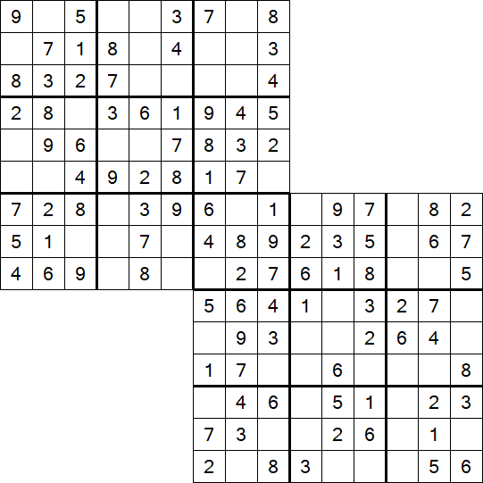 Twodoku - Easy