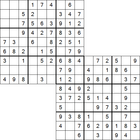 Twodoku - Easy