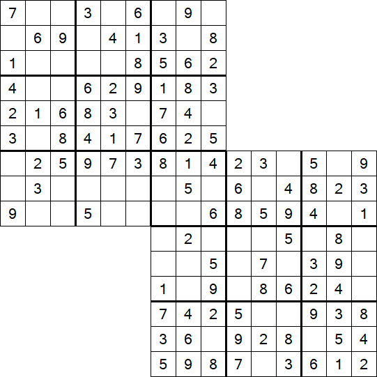 Twodoku - Easy
