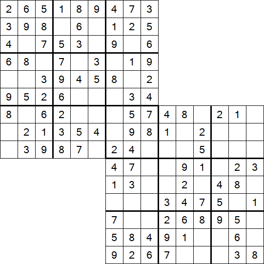 Twodoku - Easy