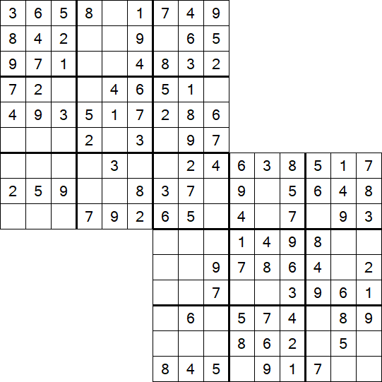 Twodoku - Easy