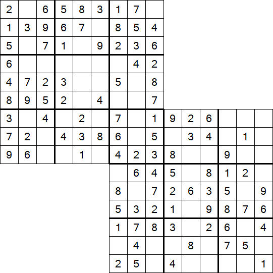 Twodoku - Easy
