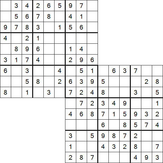 Twodoku - Easy