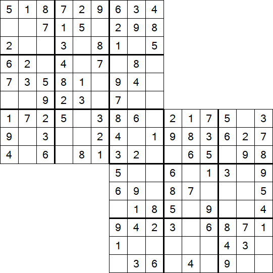 Twodoku - Easy