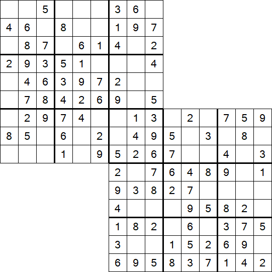 Twodoku - Easy