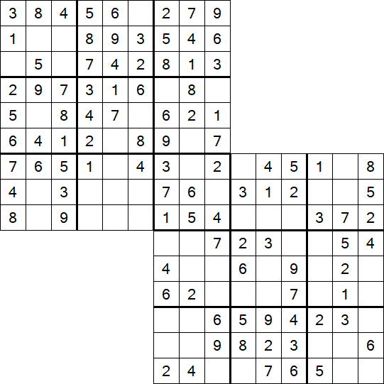 Twodoku - Easy