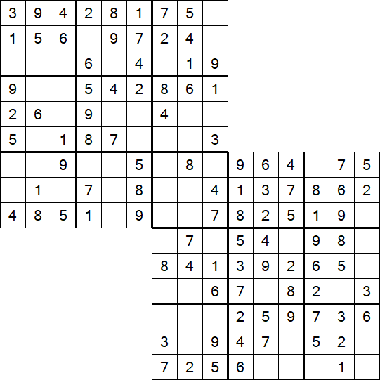 Twodoku - Easy
