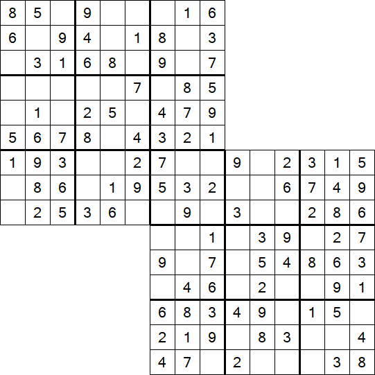 Twodoku - Easy