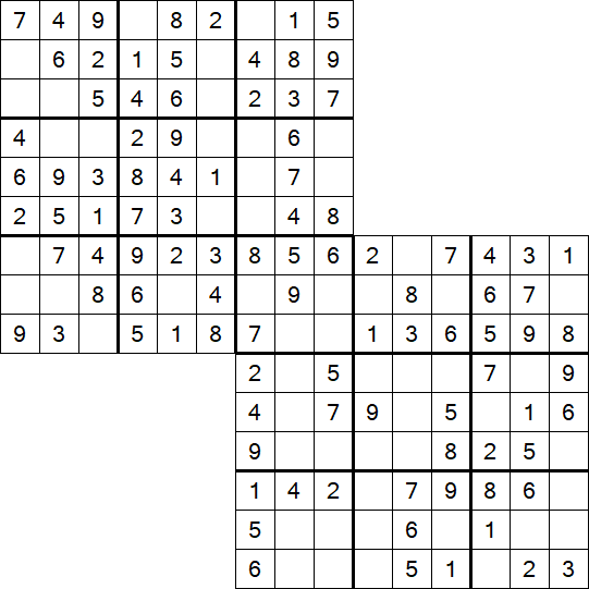 Twodoku - Easy