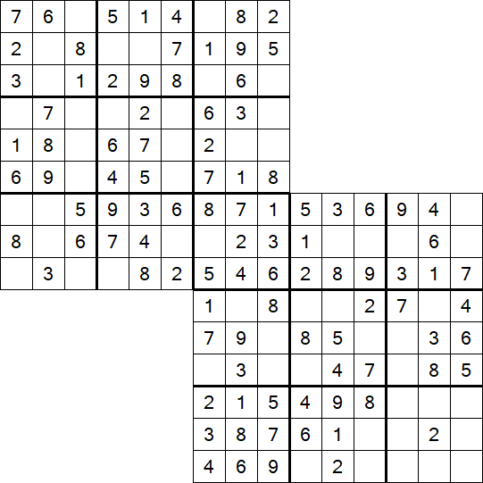 Twodoku - Easy