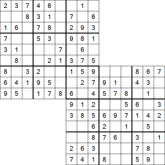 Twodoku - Easy