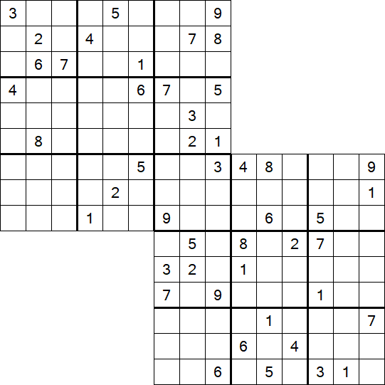 Twodoku - Schwierig