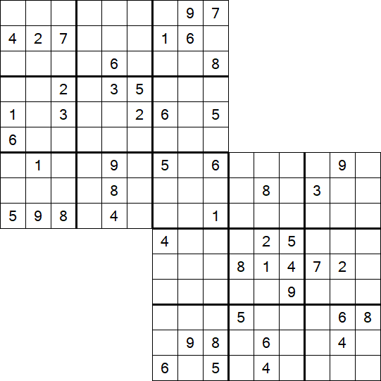 Twodoku - Schwierig