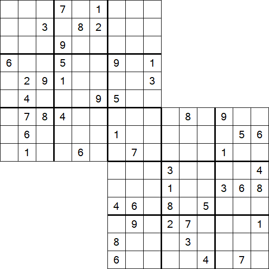 Twodoku - Schwierig
