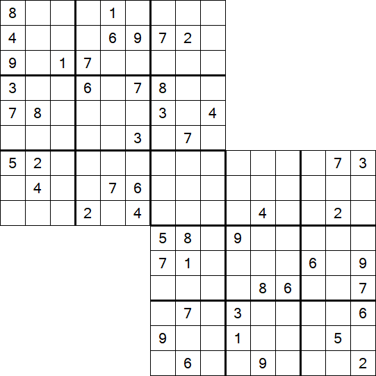 Twodoku - Schwierig