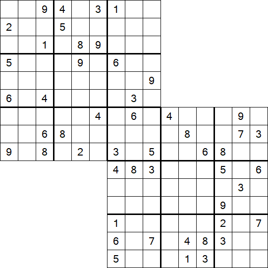 Twodoku - Hard