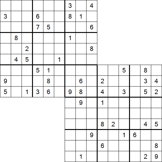 Twodoku - Hard