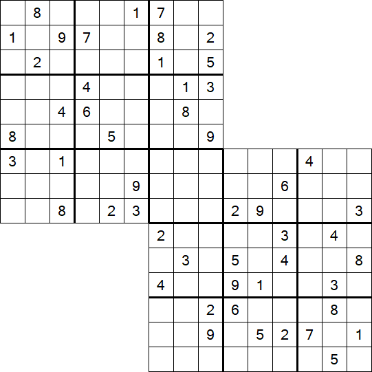 Twodoku - Schwierig