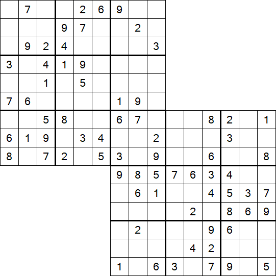 Twodoku - Mittel