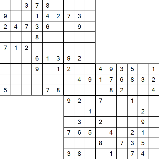 Twodoku - Mittel