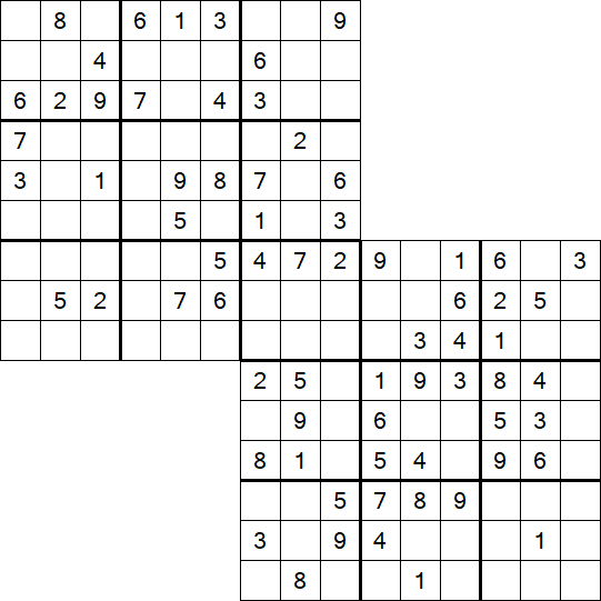 Twodoku - Mittel