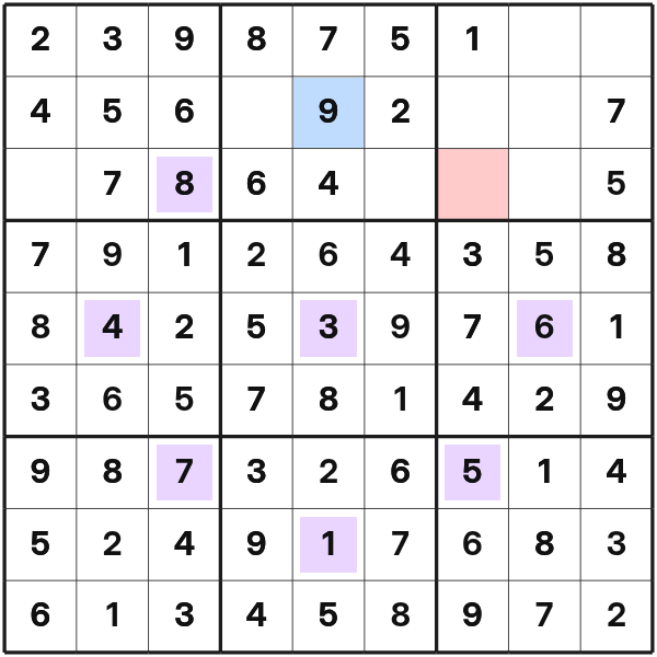 Extra region elimination in Asterisk Sudoku