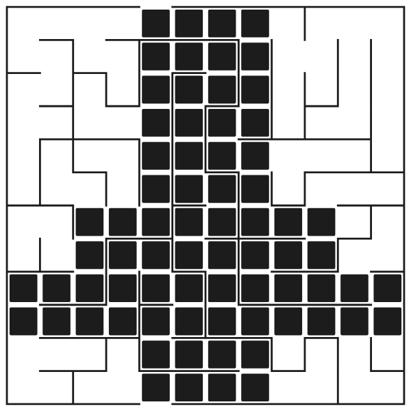 The completed maze path reveals an airplane