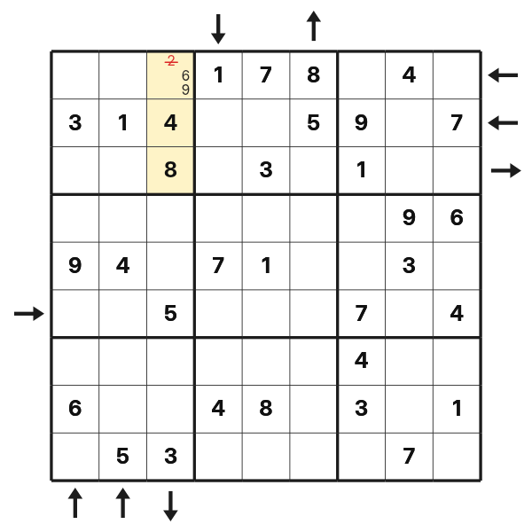 Missing Rossini arrow removes one candidate