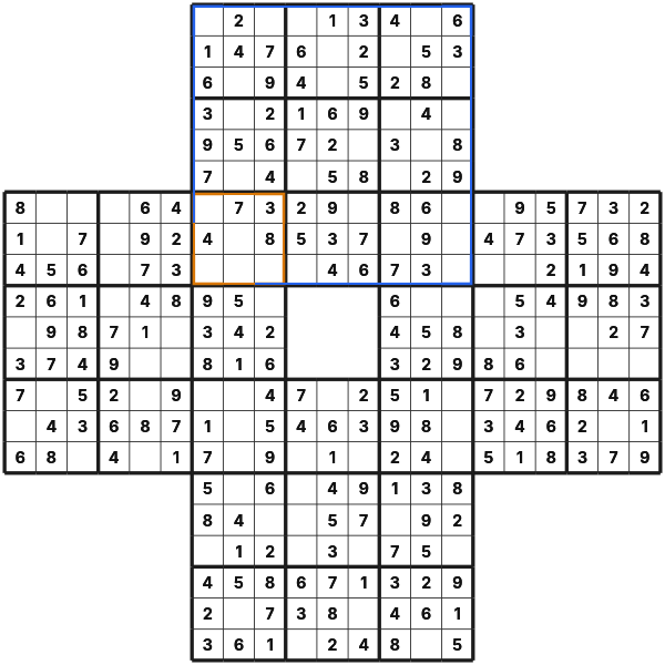 Sohei Sudoku component grid and shared area