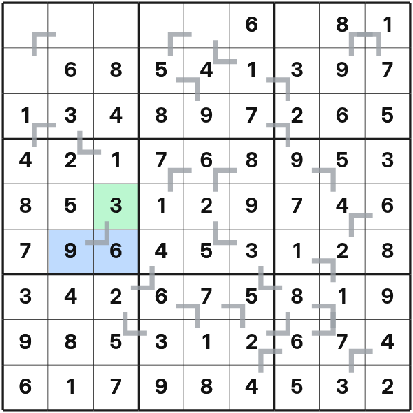 Solving a Vudoku arm backwards