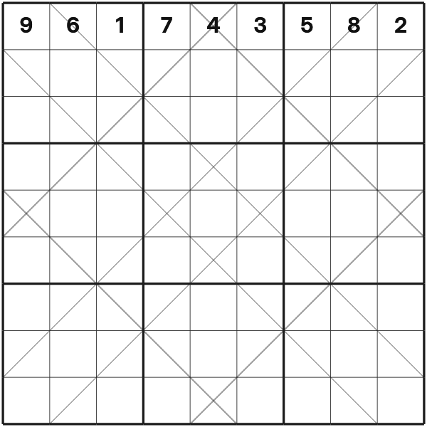 Argyle Sudoku tutorial diagram 2