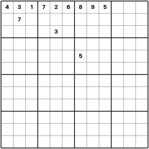 Butterfly Sudoku tutorial diagram 3