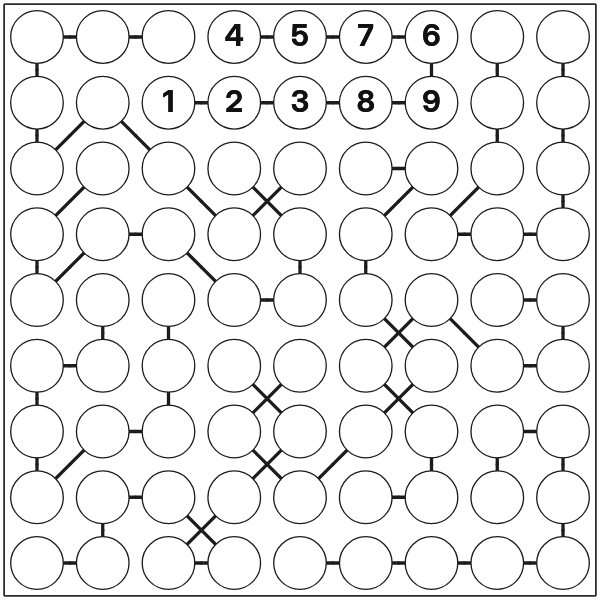 Chain Sudoku tutorial diagram 3