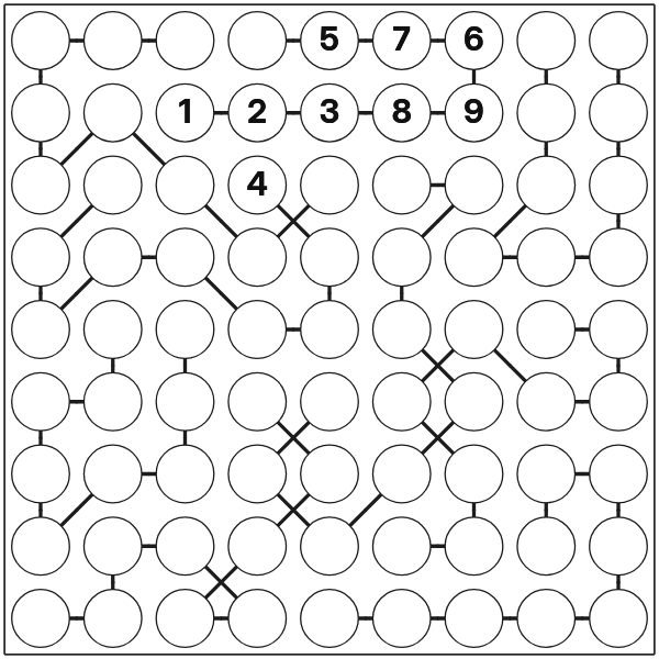 Chain Sudoku tutorial diagram 4