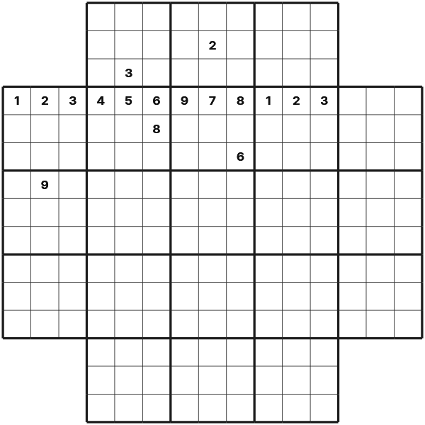 Flower Sudoku tutorial diagram 8