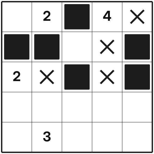Nurikabe tutorial diagram 11