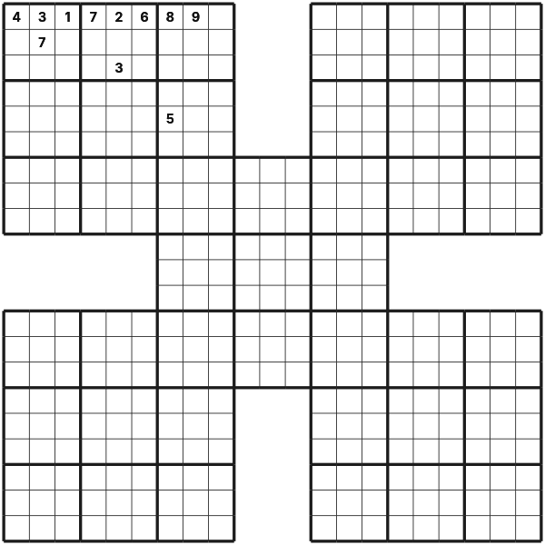 Samurai Sudoku tutorial diagram 2