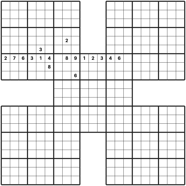 Samurai Sudoku tutorial diagram 6