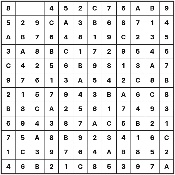 Sudoku 12x12 tutorial diagram 5