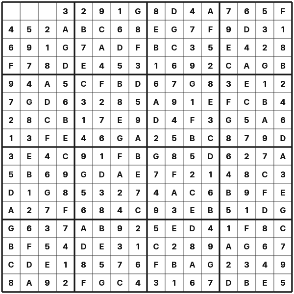 Sudoku 16x16 tutorial diagram 4